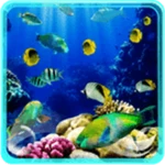 aquarium live wallpaper android application logo